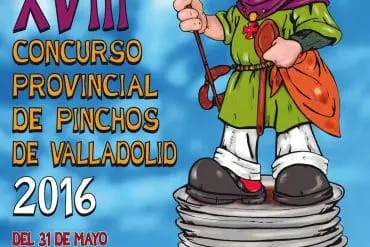 cartel concurso de pinchos de valladolid 2016