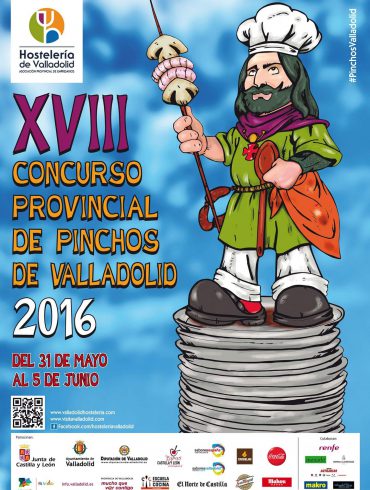 cartel concurso de pinchos de valladolid 2016