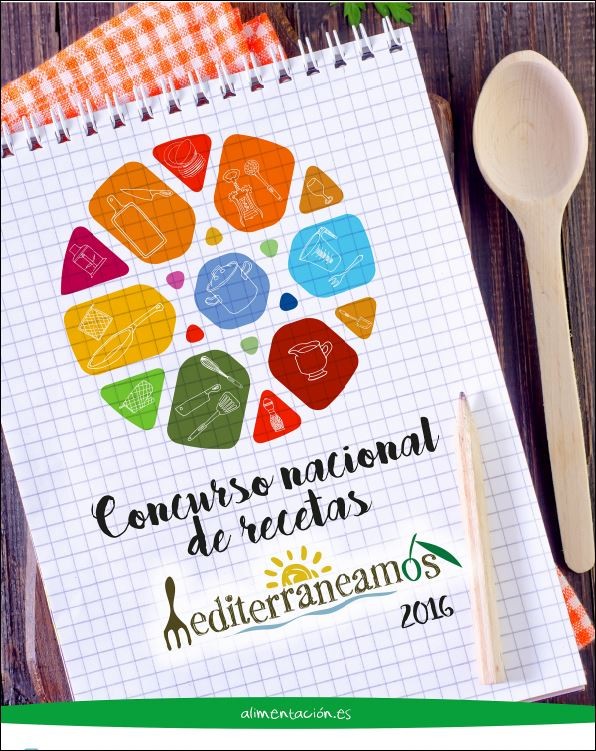 cartel concurso nacional de recetas mediterraneamos 2016