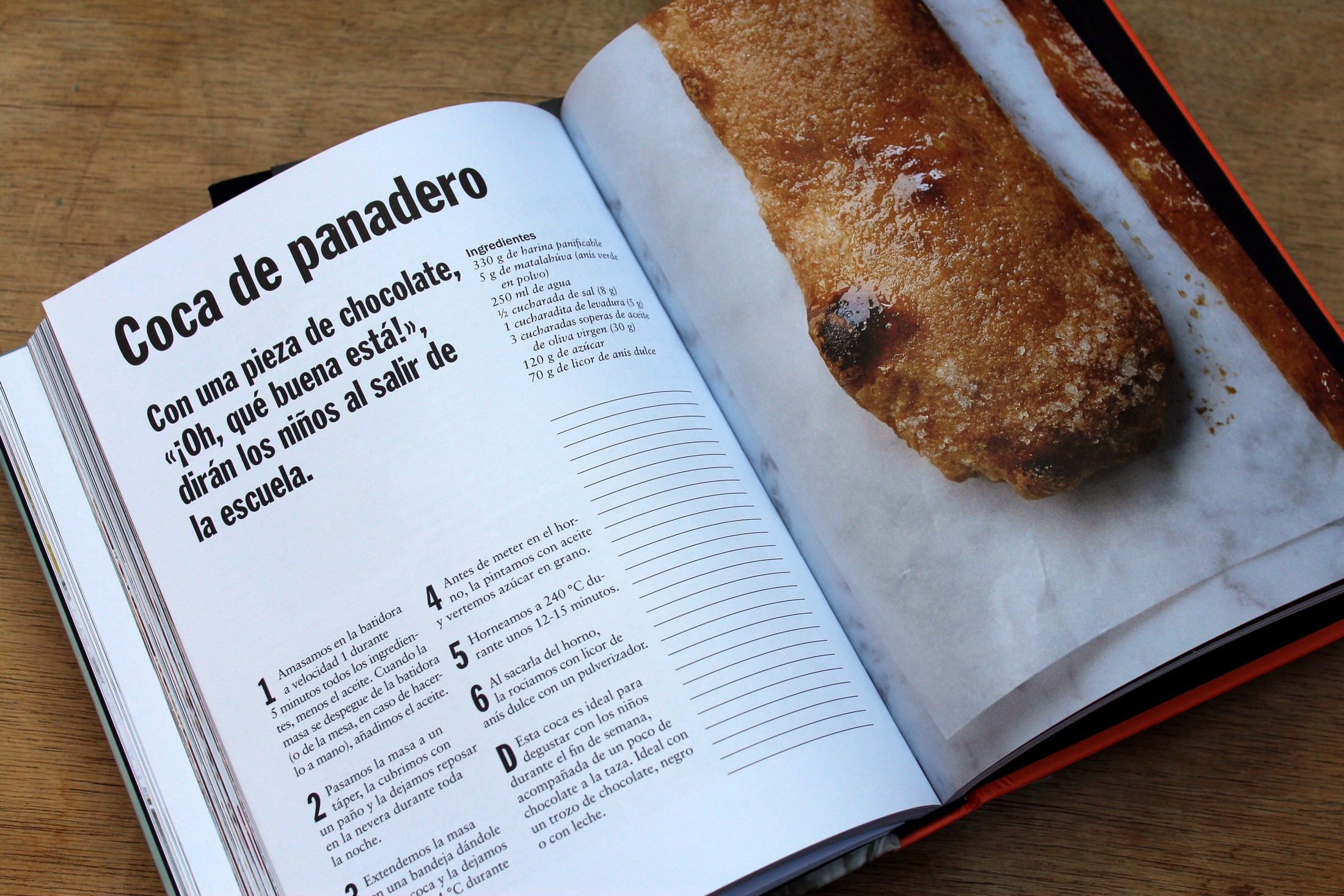 Bake it simple, Receta de coca de panadero