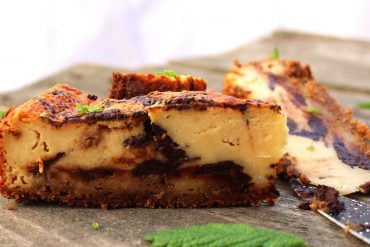 Tarta de queso y chocolate negro 5