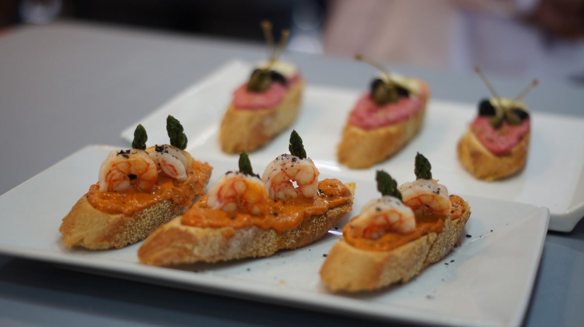 Pinchos elaborados con Pan de masa lenta MUM