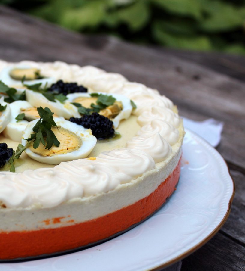 pastel frio de pimientos del piquillo y brandada de bacalao-3