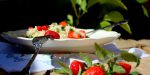 Ensalada de Mijo con fresas y cherrys Ensalada de Mijo con fresas y cherrys