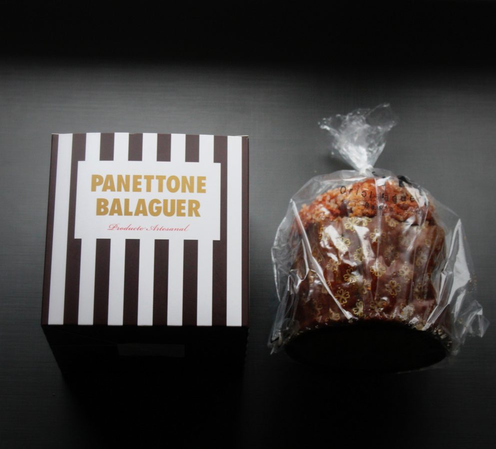 Panettone de gianduja y castaña de Oriol Balaguer