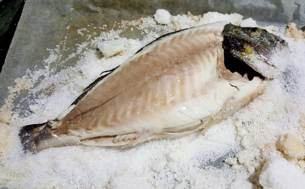 Cómo hacer y preparar Dorada a la sal