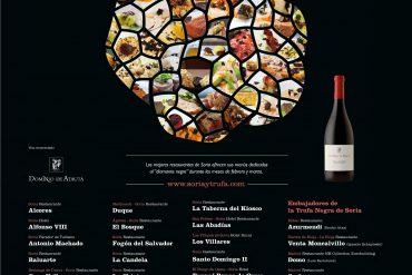 Cartel Soria y Trufa, 3ª Jornadas Gastronómicas de la Trufa de Soria