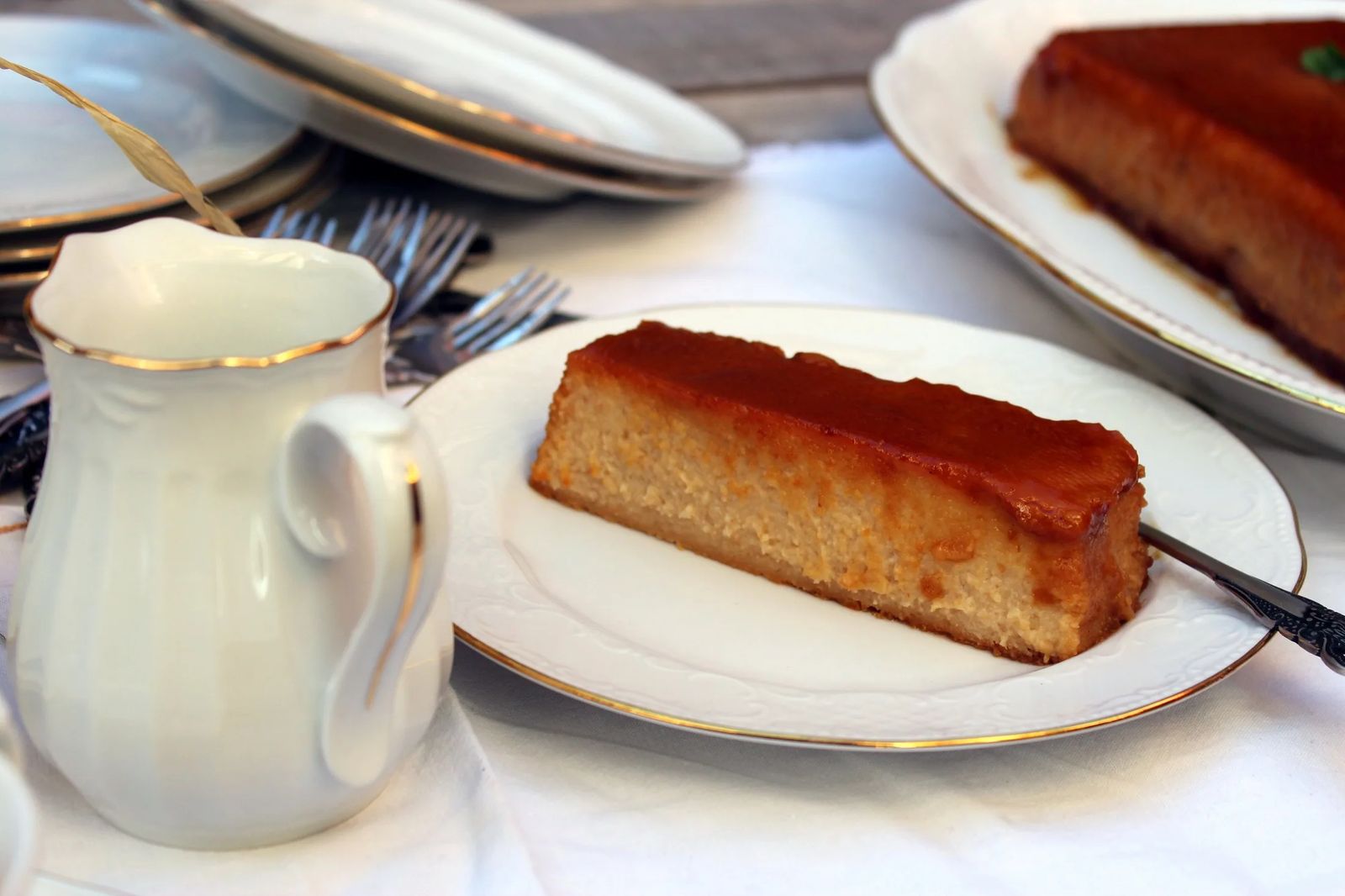 Puding de croissant