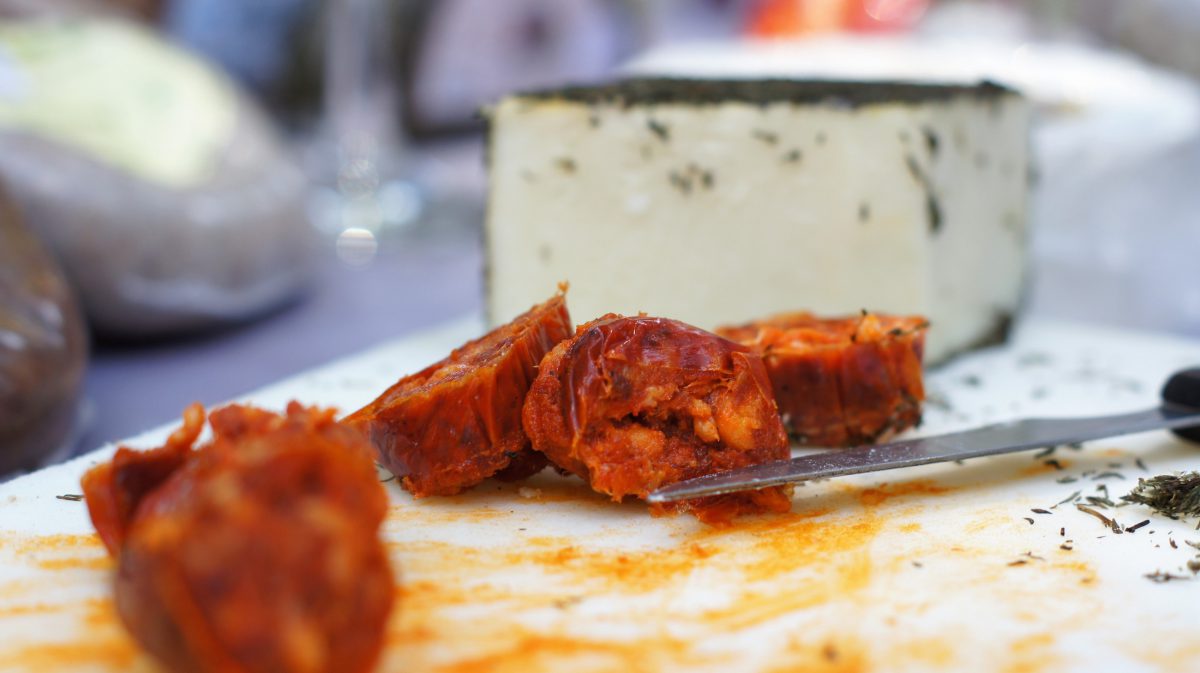 Queso y sobrasada productos de Ibiza