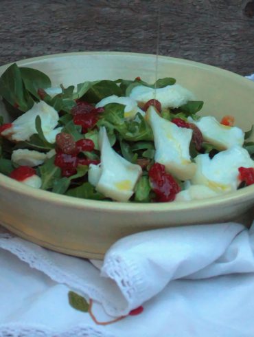 Ensalada de bacalao ahumado