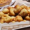 Buñuelos de manzana - Postre Ibiza