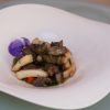 Frita de asadura de cordero con calamar - Restaurante Ca na Sofia