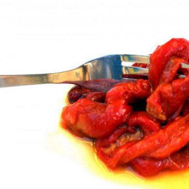 Pimientos asados