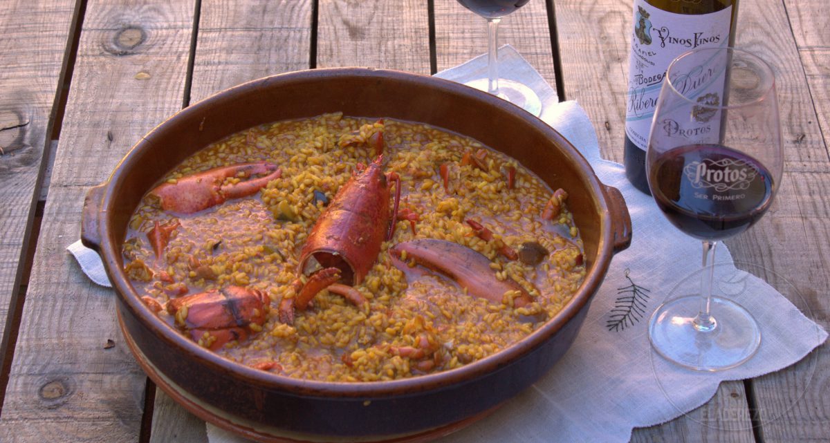 Arroz Con Bogavante Fresco Arroz Con Bogavante Fresco