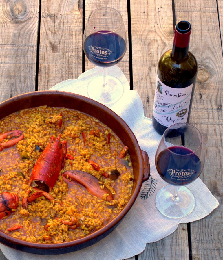 arroz bogavante y protos