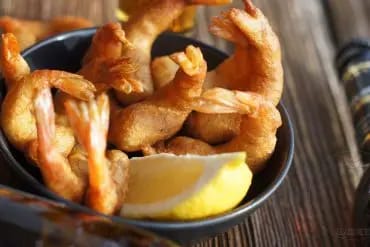 Gambas a la gabardina