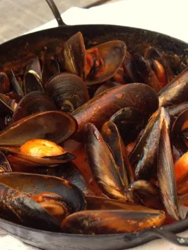 Mejillones en Salsa