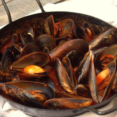 Mejillones en Salsa