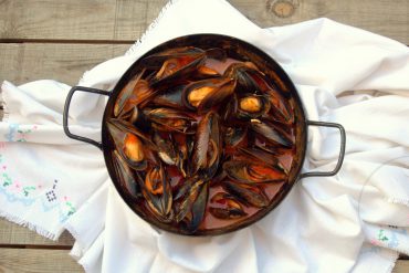 Mejillones en Salsa