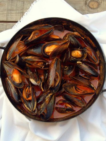 Mejillones en Salsa