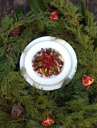 ensalada de jamon de pato