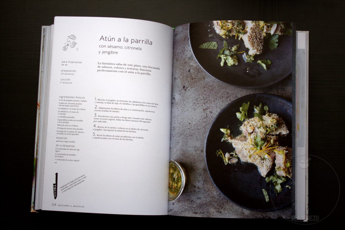 atun a la parrilla - Mi primer libro de cocina thai