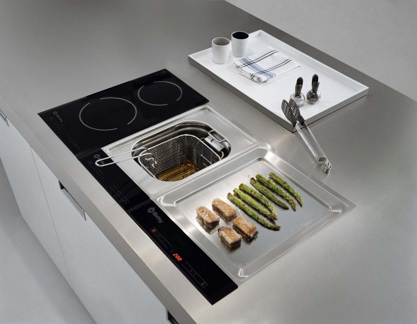 ¿Qué son las placas de cocina modulares?