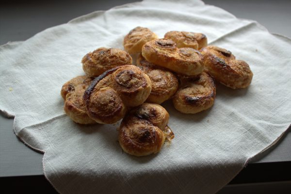 Sacamos del horno y las dejamos enfriar.