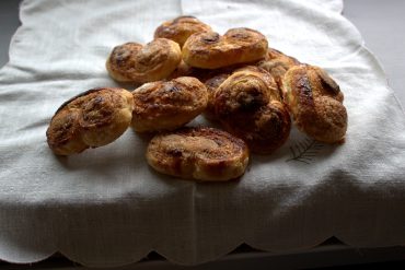Palmeritas de hojaldre