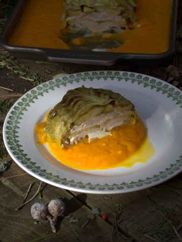 pastel de pollo