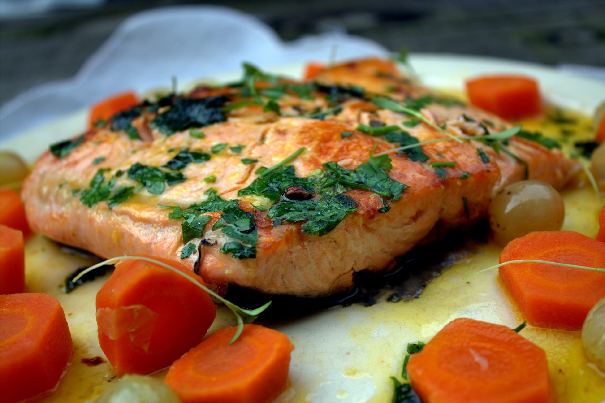 Salmon a la naranja 1