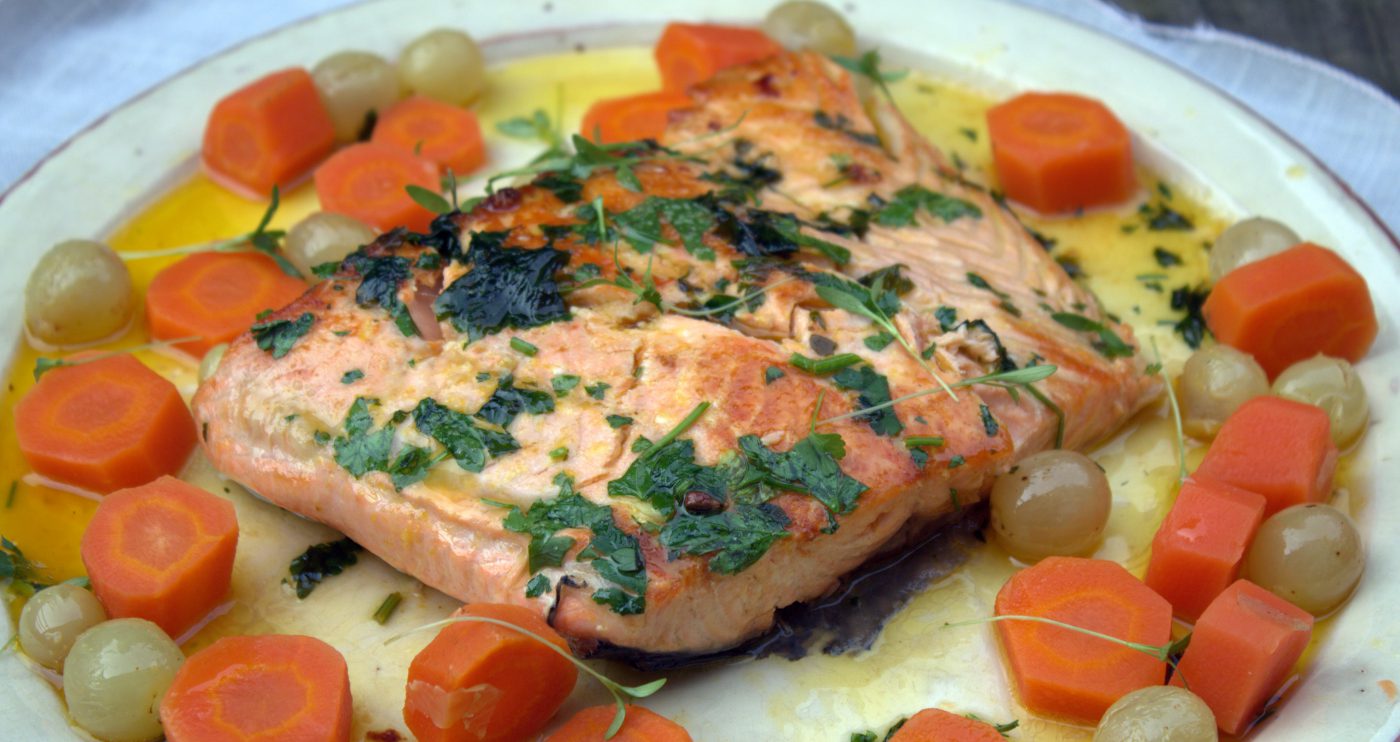 Salmón a la naranja, una receta fácil de pescado que gusta a todos