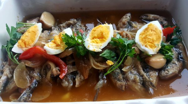 Boquerones en escabeche