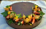 Tarta cuajada de Chocolate tarta cuajada de chocolate negro