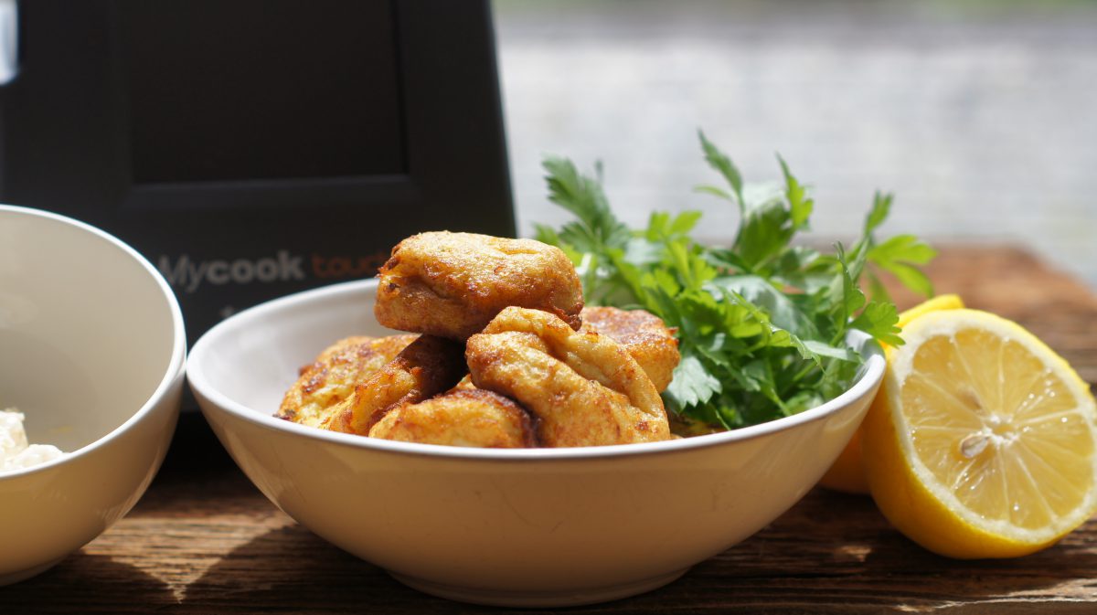 Buñuelos de bacalao con Mycook Touch