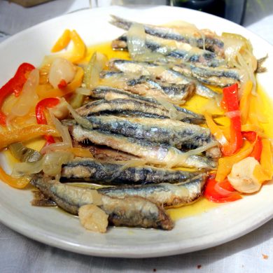 boquerones en escabeche