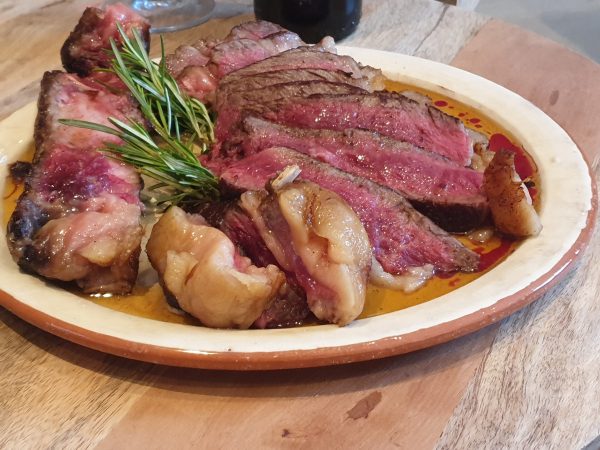 Chuletón de vaca madurado a la mantequilla