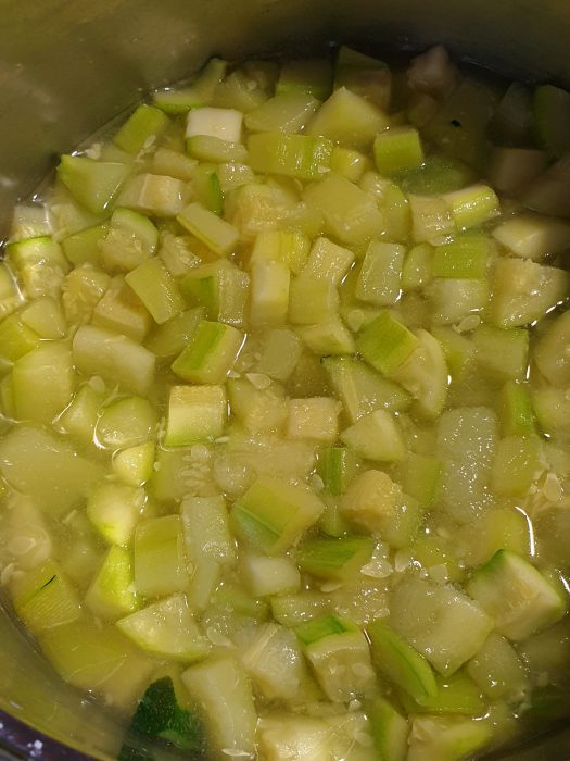 calabacín pisto