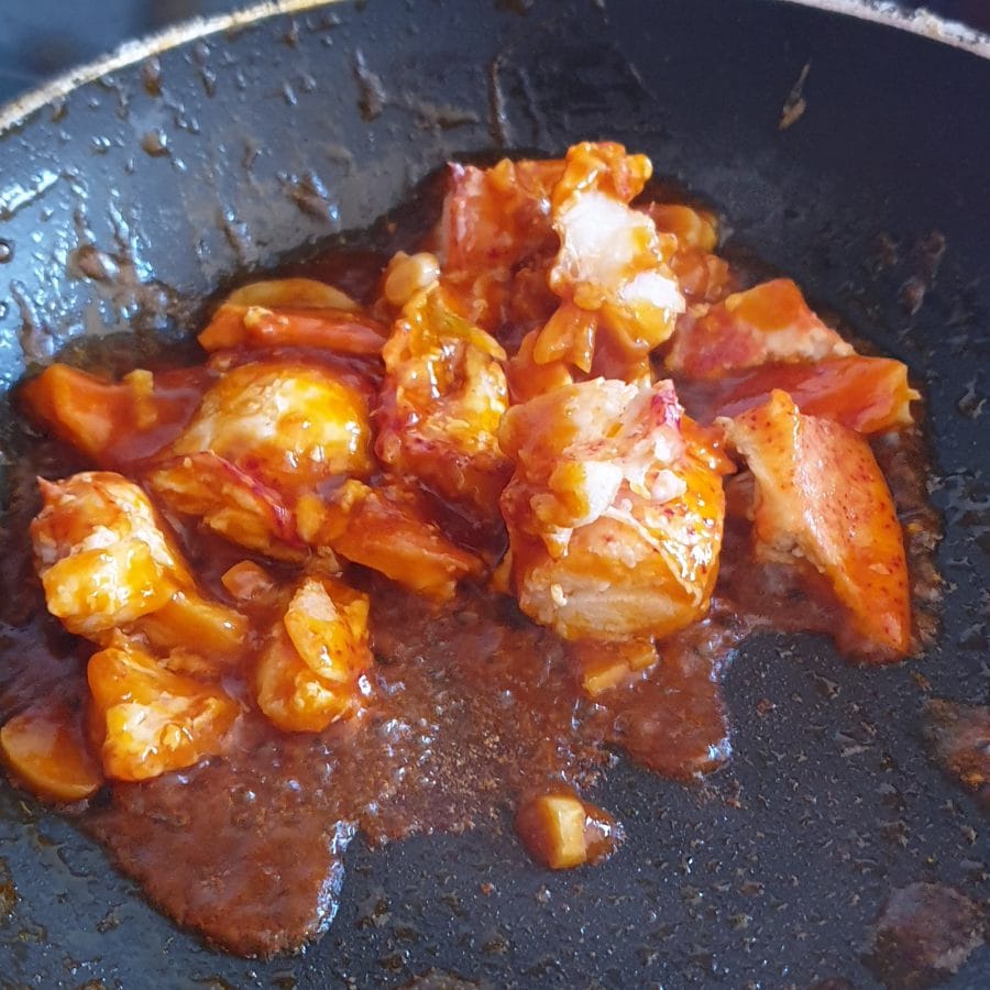 Pochas con bogavante 1