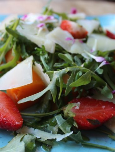 ensalada de fresas