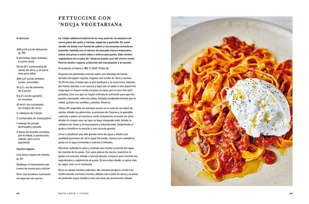 Receta libro Pasta Masterclass de Mateo Zielonka
