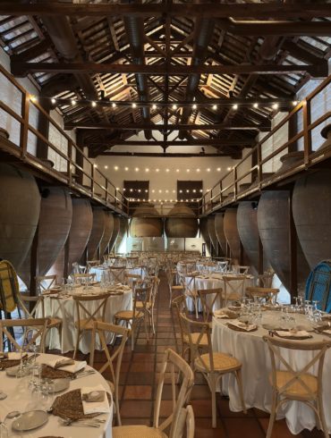 Restaurante Sala de Tinajas de la Antigua Bodega Los Llanos