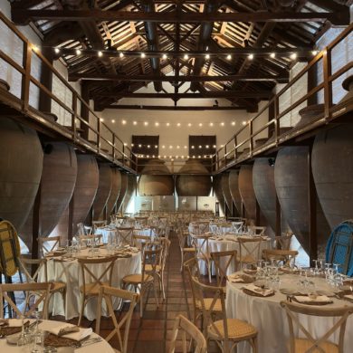 Restaurante Sala de Tinajas de la Antigua Bodega Los Llanos