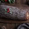 Tronco de Navidad de chocolate casero
